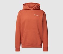 Hoodie mit Logo-Stitchings Modell 'Rochester'
