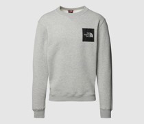 Sweatshirt mit Label-Print Modell 'FINE'