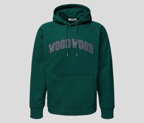 Hoodie mit Label-Print