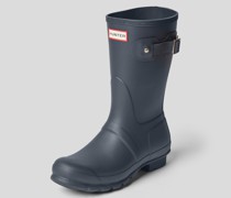 Gummistiefel mit Brand-Detail