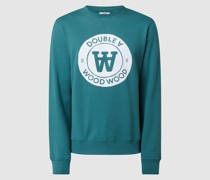 Sweatshirt aus Baumwolle Modell 'Tye Crest'