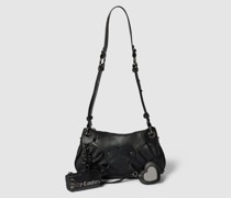 Bowling Bag mit Label-Detail Modell 'LOVE'
