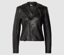 Jacke in Leder-Optik
