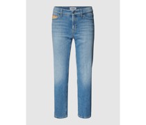 Jeans mit Besatz in Flecht-Optik Modell 'Paris'