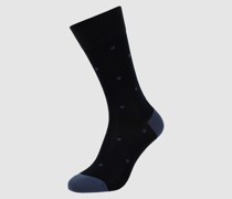 Socken mit Punktmuster Modell 'Dot'