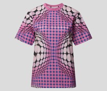 T-Shirt mit grafischem Muster