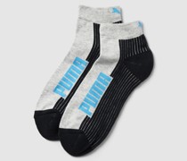 Socken mit Label-Details