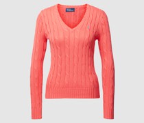 Strickpullover mit Zopfmuster Modell 'KIMBERLY'