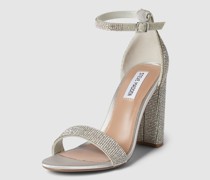 Sandalette mit Strasssteinbesatz Modell 'CARRSON'