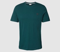 T-Shirt mit Label-Stitching