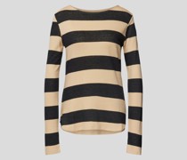 Longsleeve mit Streifenmuster
