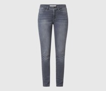 Skinny Fit Jeans mit Bio-Anteil Modell 'Ana'