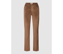 Slim Fit Cordhose mit Stretch-Anteil Modell 'Style.Mary'