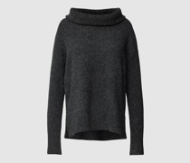 Strickpullover in melierter Optik Modell 'DOFFY'