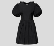 Minikleid mit Ballonärmeln