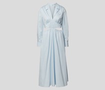 Midikleid mit Reverskragen