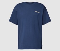 T-Shirt mit rückseitigem Statement-Print Modell 'Minker'