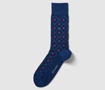 Socken mit Allover-Muster Modell 'GUARD'