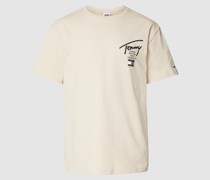 T-Shirt mit Label-Details Modell 'MODERN ESSENTIALS'