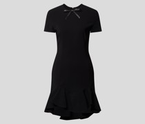 Minikleid mit Volantsaum