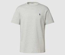 Classic Fit T-Shirt mit Label-Stitching