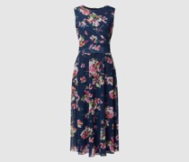 Cocktailkleid mit floralem Print