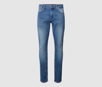 Slim Fit Jeans im 5-Pocket-Design Modell 'LOOM'