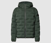 Jacke mit Strukturmuster Modell 'BRANDO'