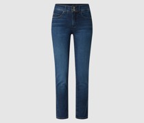 Slim Fit High Waist Jeans mit Stretch-Anteil