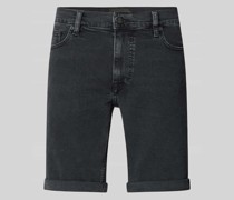 Regular Fit Jeansshorts im 5-Pocket-Design Modell 'NAAILO'