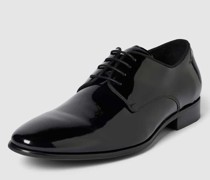 Derby-Schuhe aus Leder mit Schnürung Modell 'SILVANO'