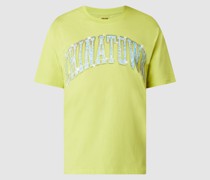 T-Shirt mit Logo-Print Modell 'Bling'