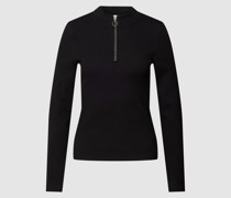 Longsleeve mit Reißverschluss