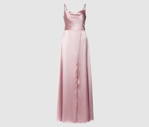 Abendkleid mit Wasserfall-Ausschnitt