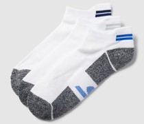 Sneakersocken mit Fersenpolster im 3er-Pack