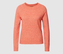 Strickpullover mit Rundhalsausschnitt Modell 'DOFFY'