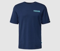 T-Shirt mit Label-Print Modell 'Cassette'
