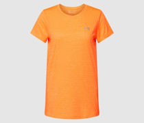 T-Shirt in melierter Optik
