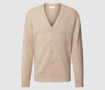 Strickjacke mit Knopfverschluss Modell 'Karl'