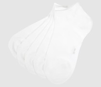 Sneakersocken mit Stretch-Anteil im 5er-Pack