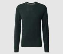 Strickpullover in melierter Optik
