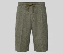 Regular Fit Shorts mit Bundfalten Modell 'RUDO'