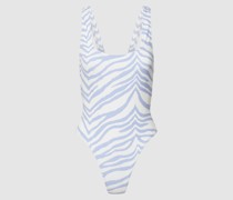 Badeanzug mit Allover-Muster Modell 'Zecora Ella'