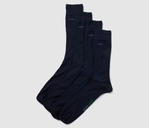 Socken mit Label-Detail im 4er-Pack