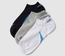 Socken mit Label-Print im 3er-Pack