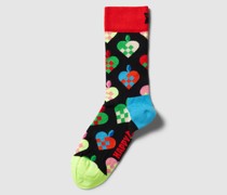 Socken mit Allover-Muster