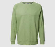 Sweatshirt mit Label-Detail Modell 'RAILS CREW'