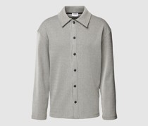 Cardigan mit Druckknopfverschluss