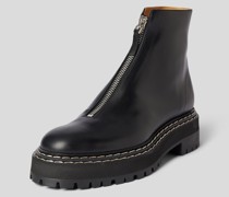 Boots mit Reißverschluss