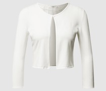 Bolero mit Rückseite aus Chiffon